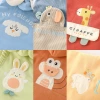 Three-piece thin cotton baby vest set for spring, autumn and winter, infant and toddler clothes, newborn outings, baby suit with cap Application Scenario